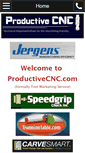 Mobile Screenshot of productivecnc.com
